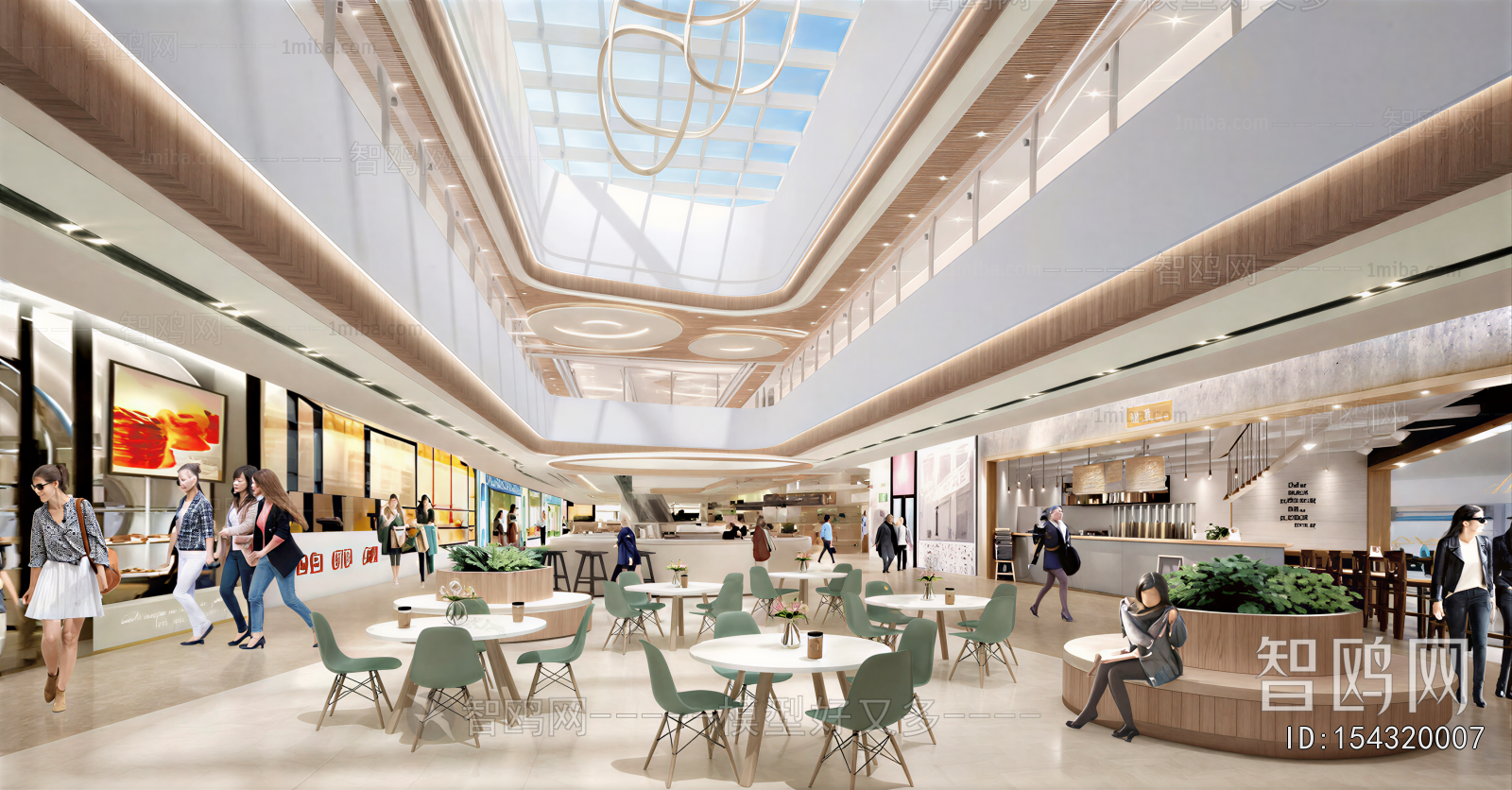 Modern Shopping Mall