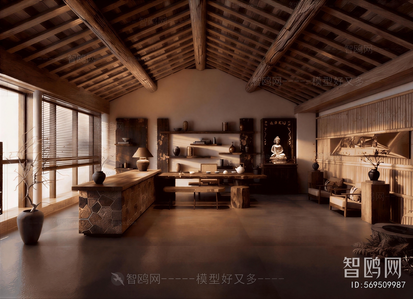 Wabi-sabi Style Residential Hostel