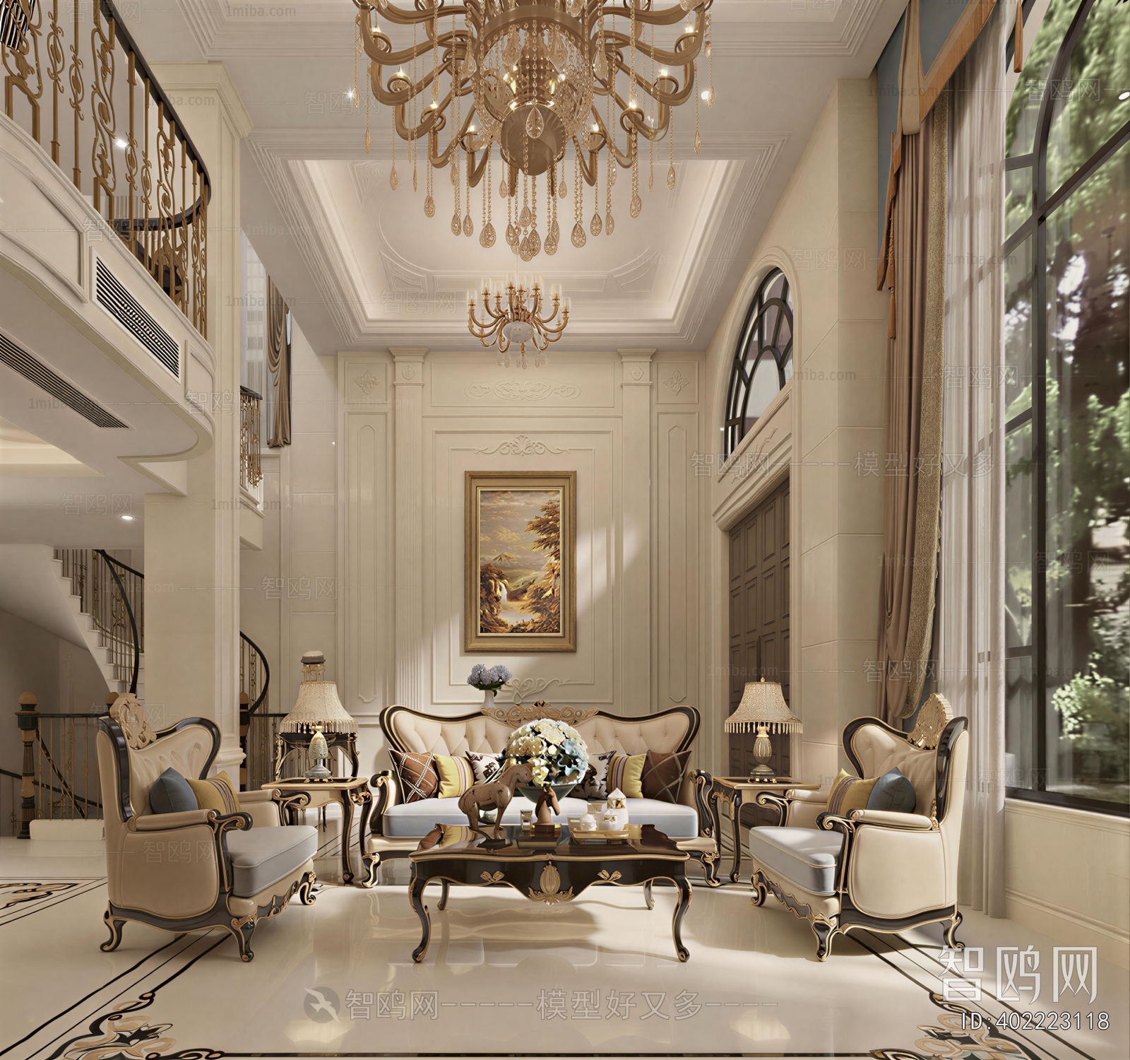 European Style A Living Room