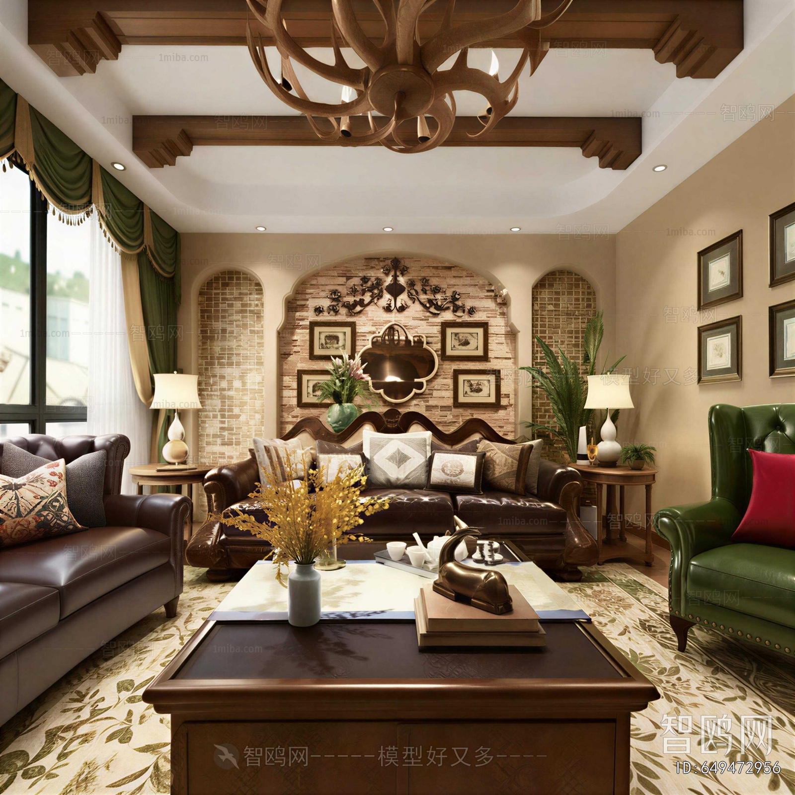 European Style A Living Room