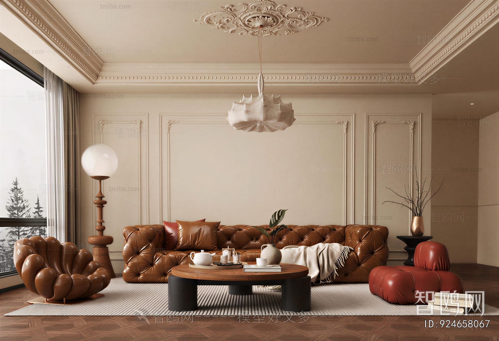 French Style A Living Room