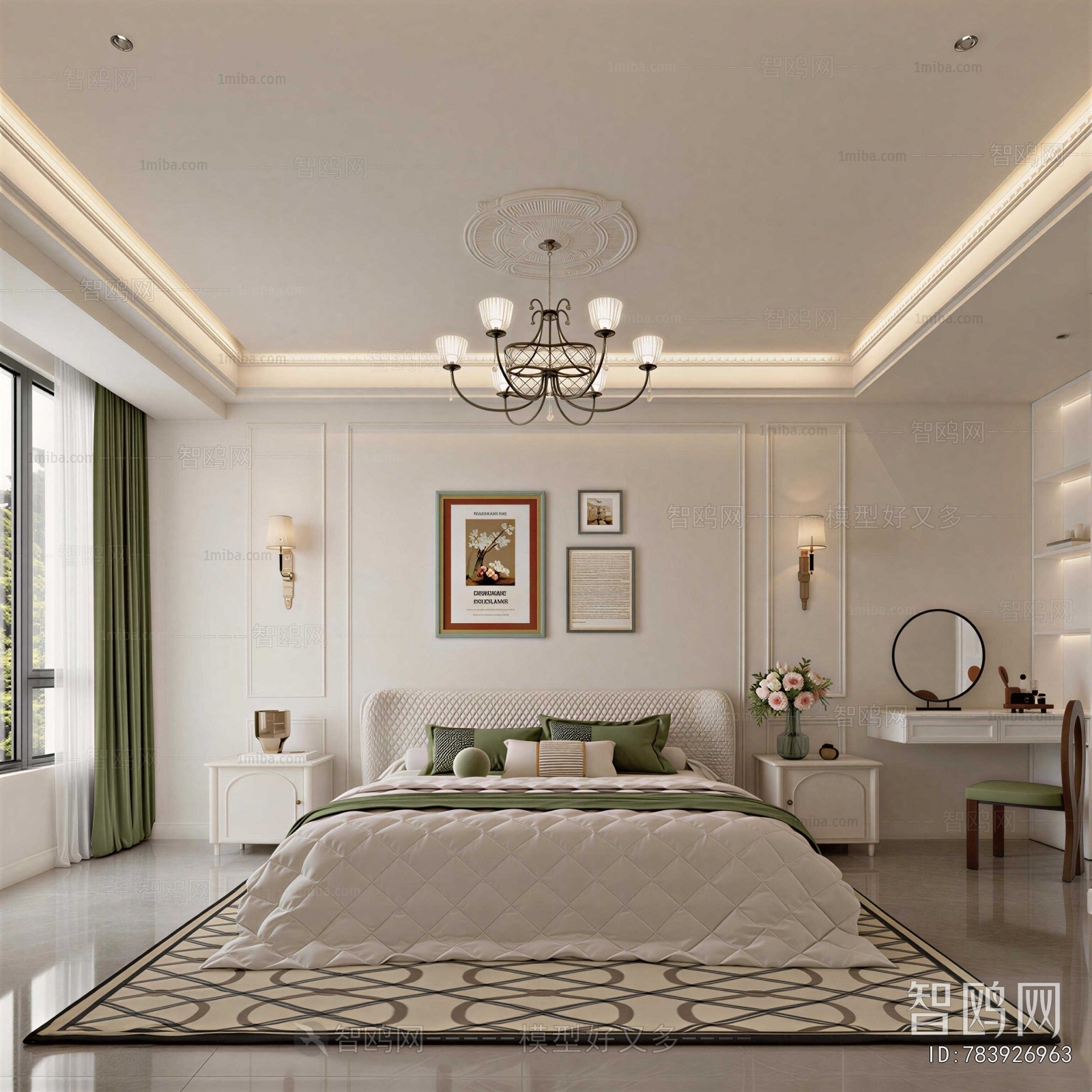 French Style Bedroom