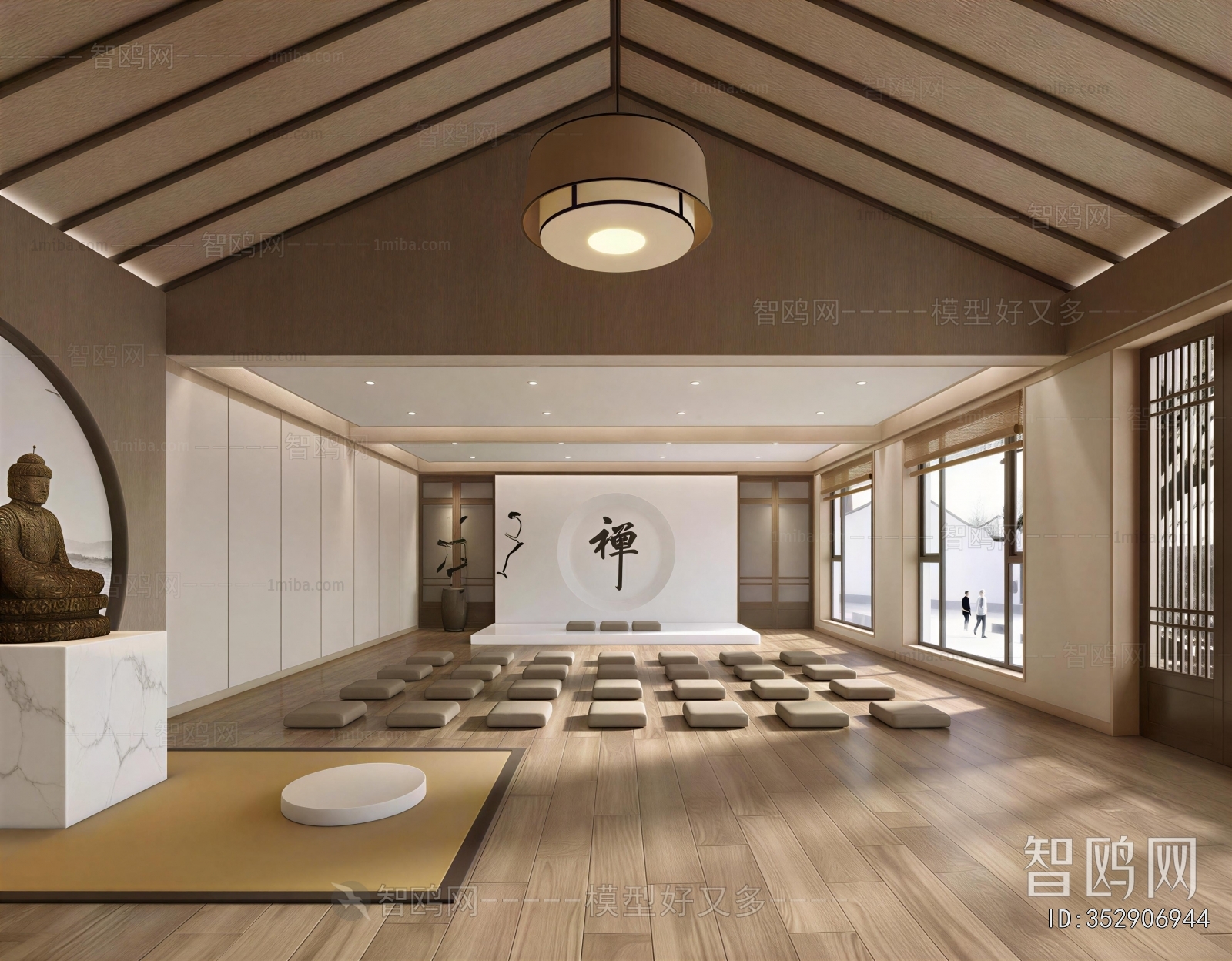 New Chinese Style Buddhist Temples