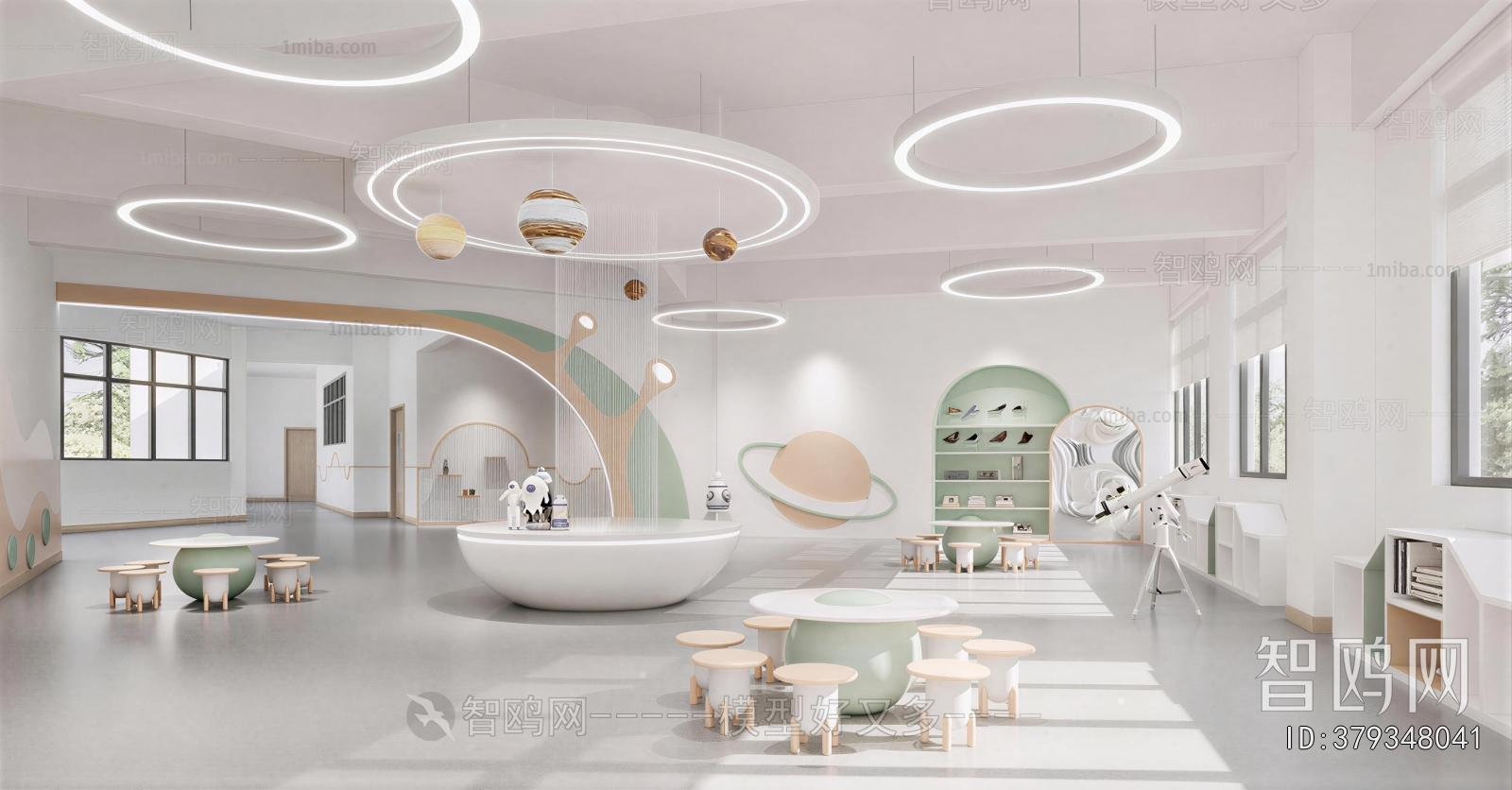 Modern Children's Playroom