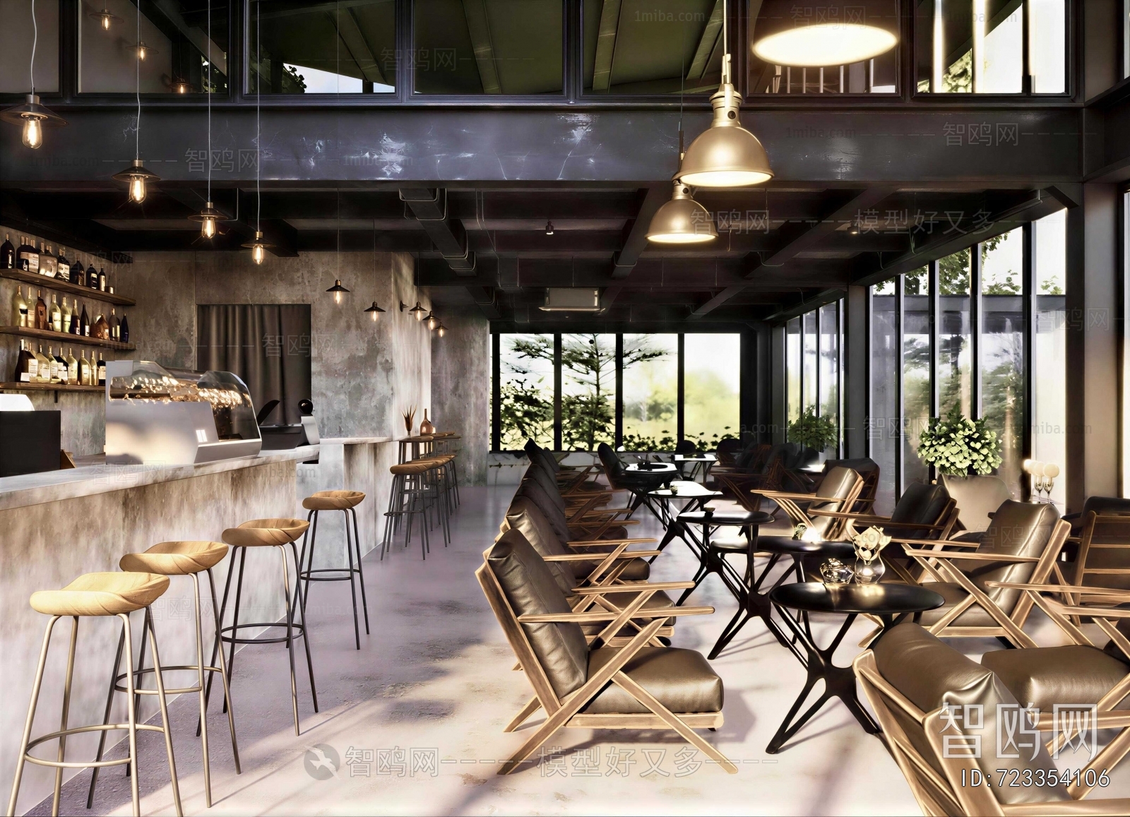 Industrial Style Restaurant