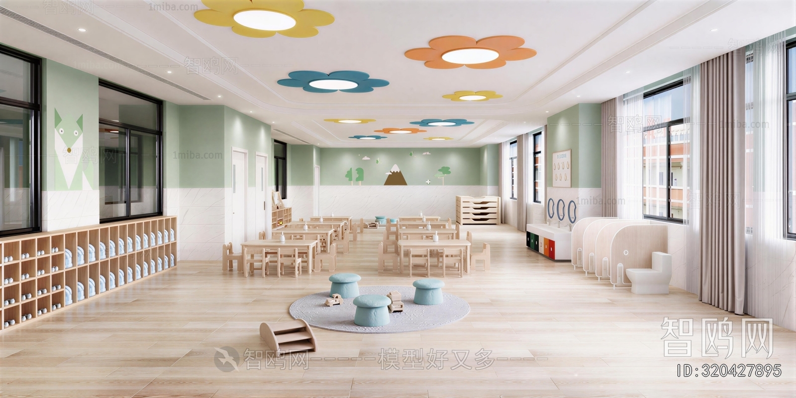 Modern Kindergarten Classrooms