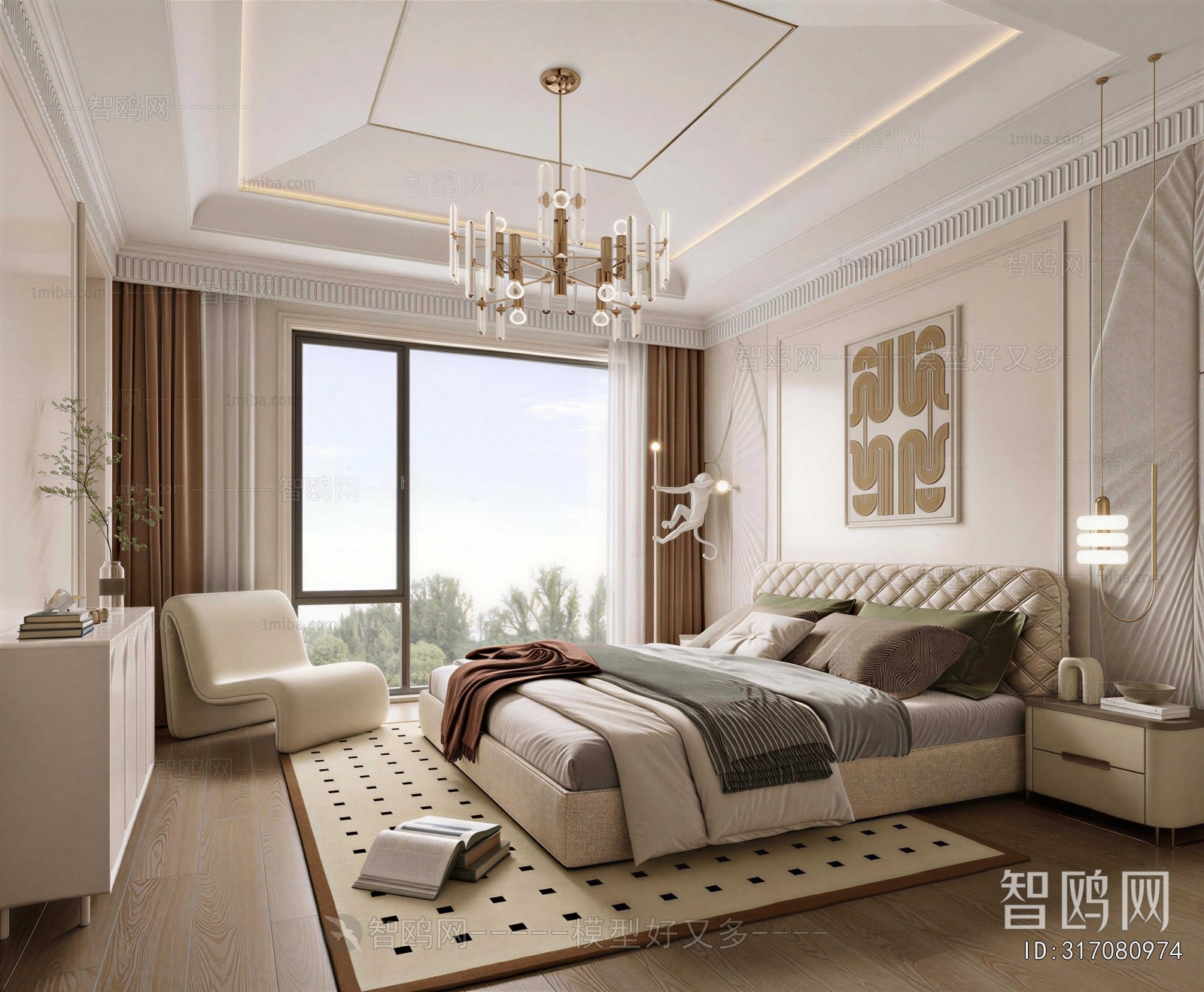 French Style Bedroom