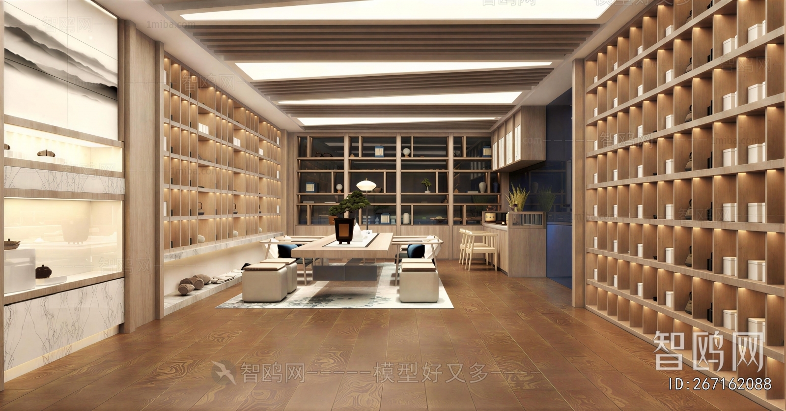 New Chinese Style Teahouse Tea House