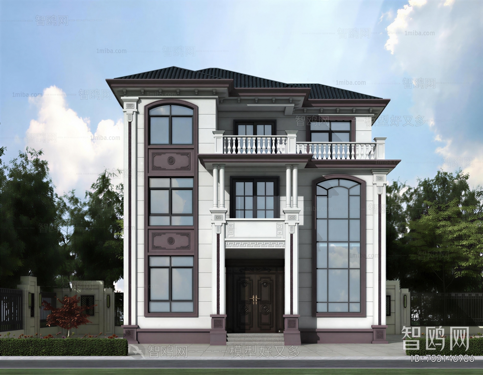 New Chinese Style Detached Villa