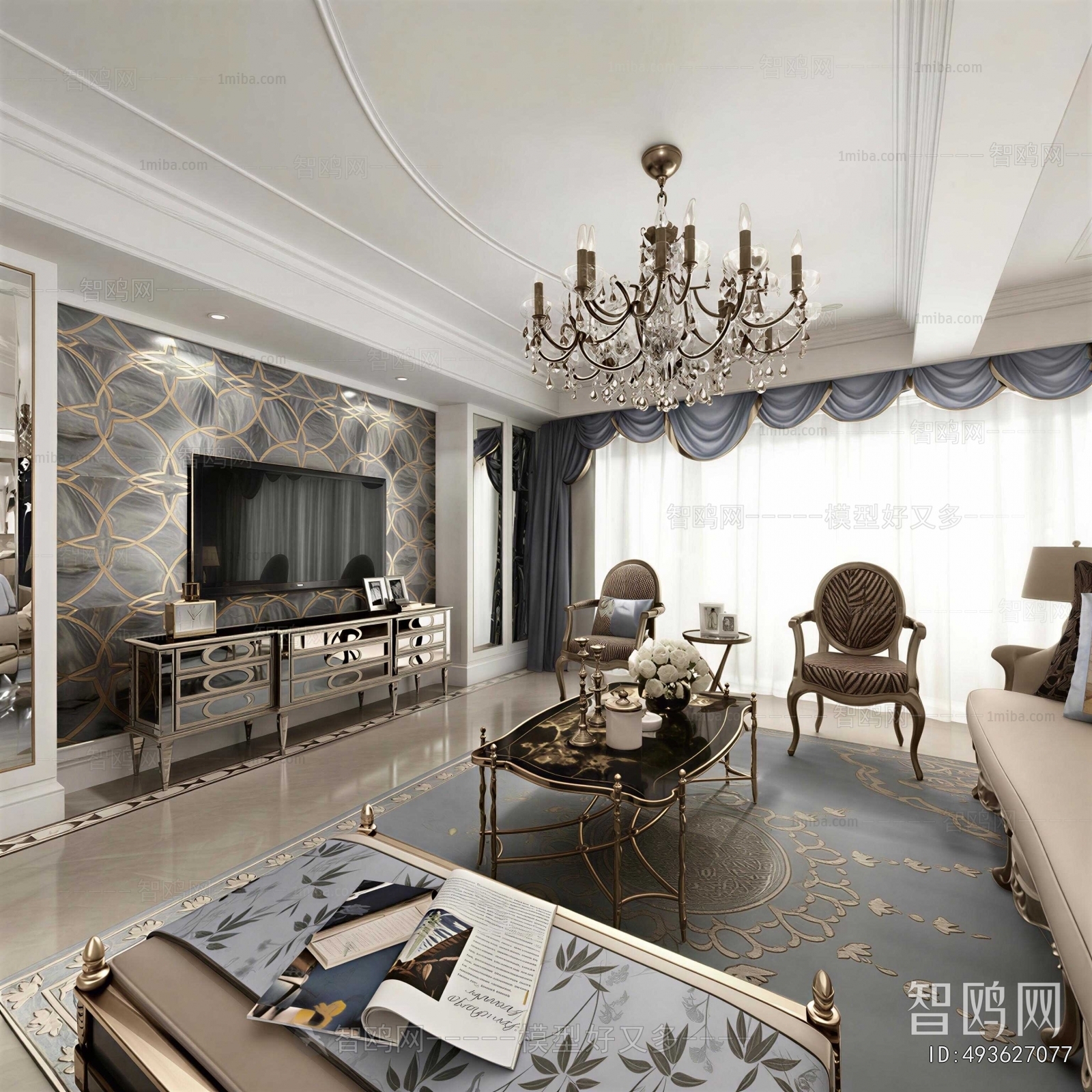 European Style A Living Room