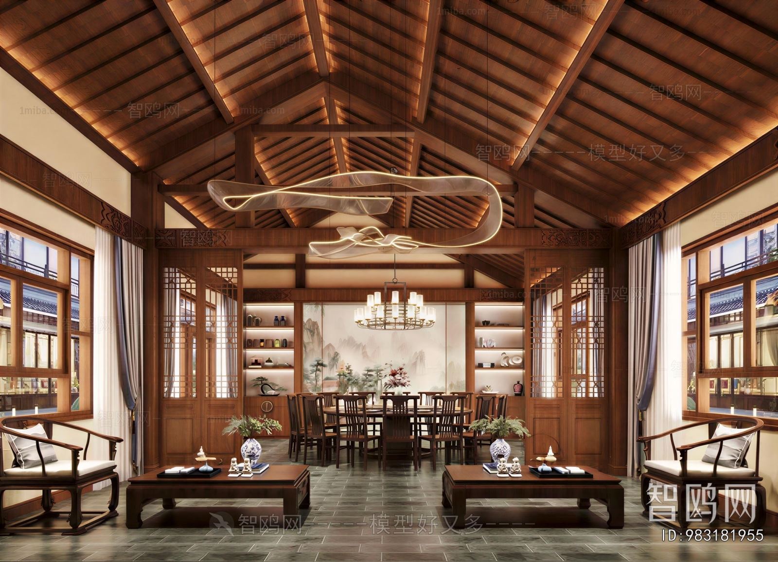 New Chinese Style Restaurant Box