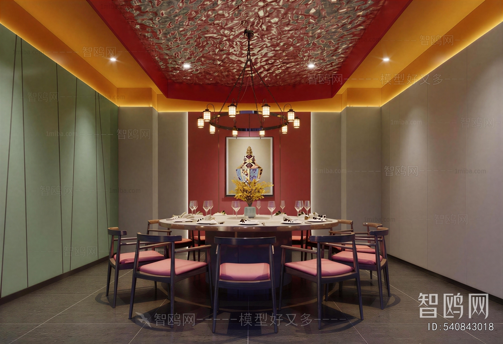 New Chinese Style Restaurant Box