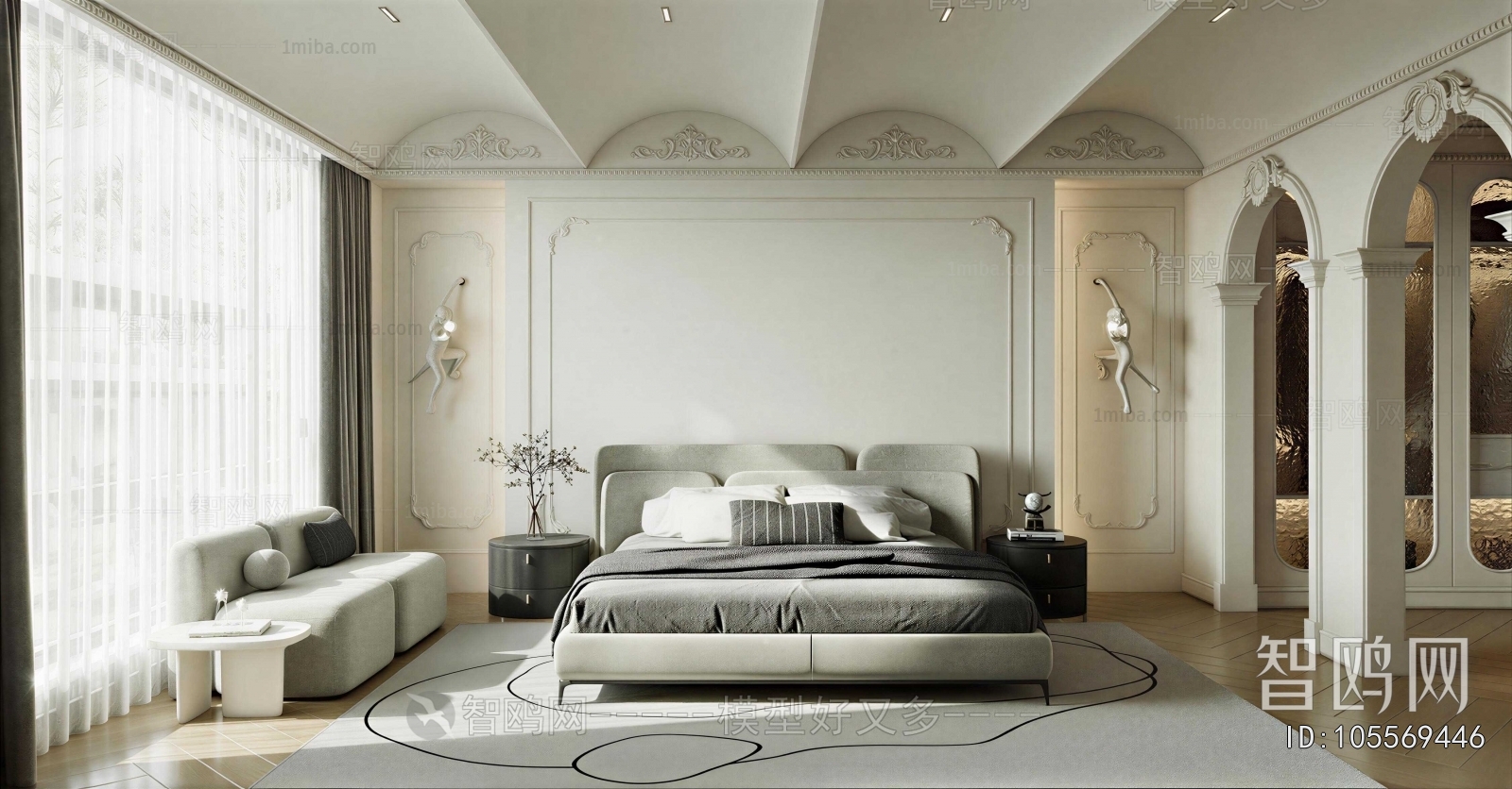 French Style Bedroom