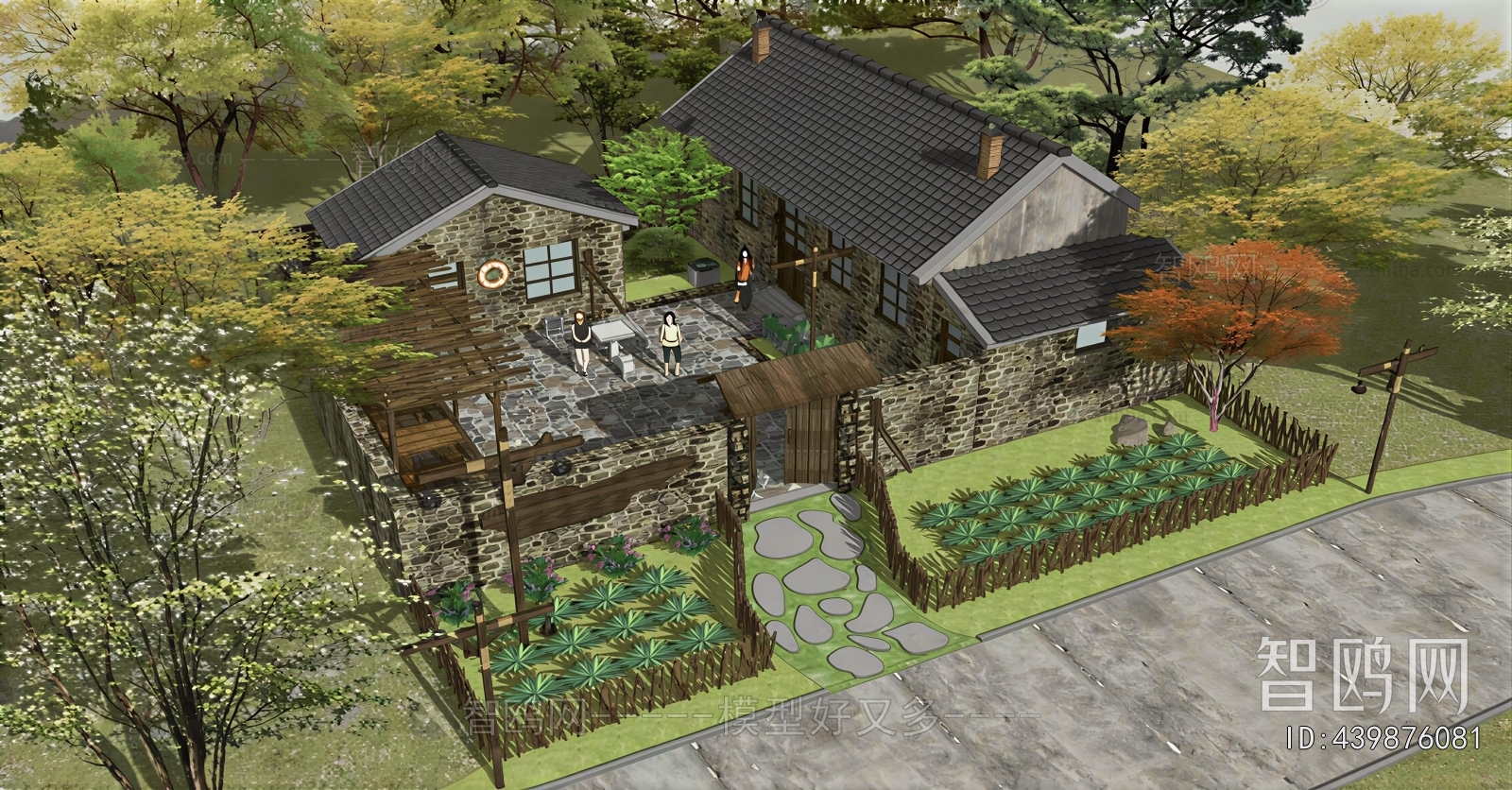 Chinese Style Courtyard/landscape