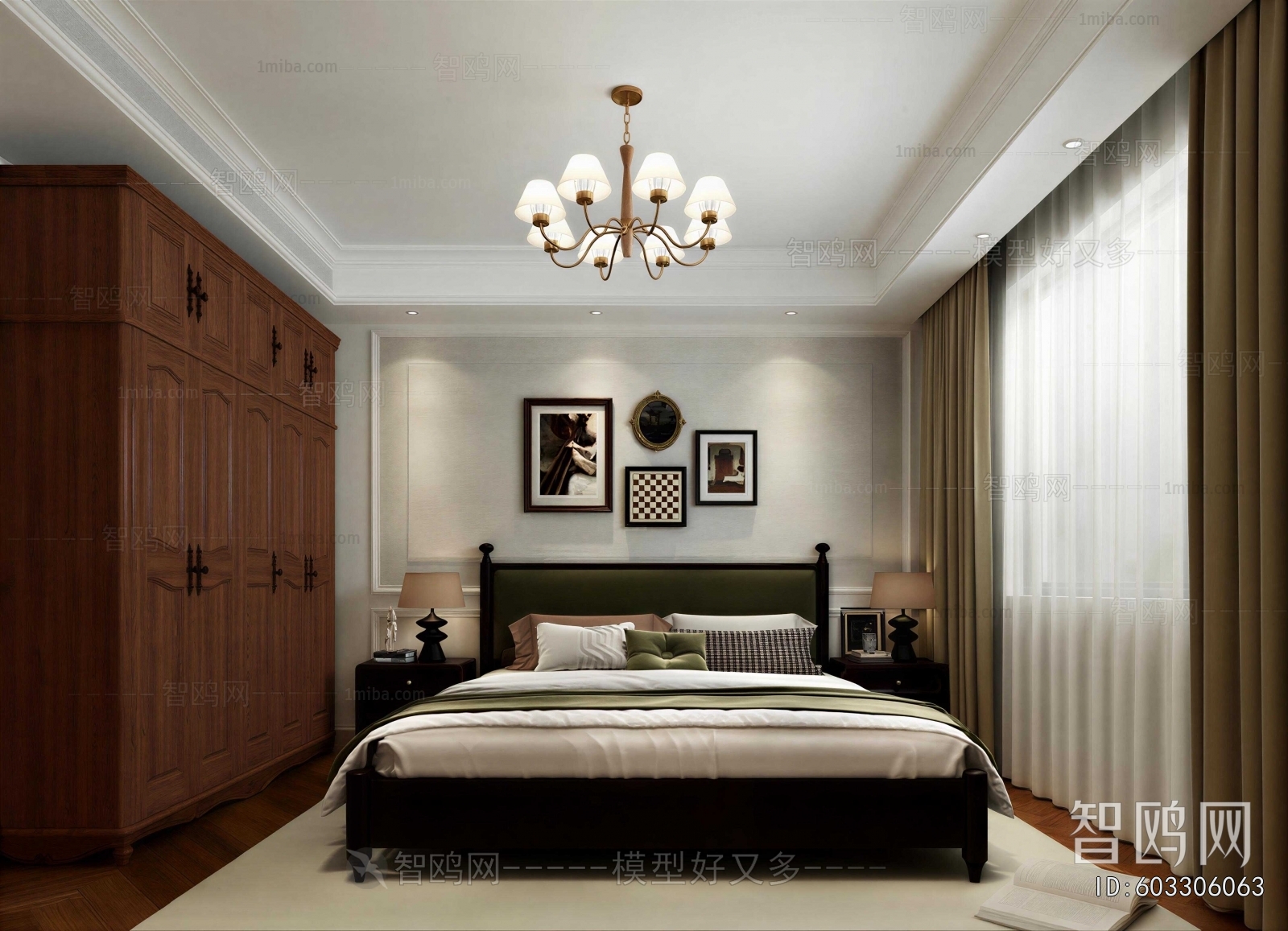 American Style Bedroom