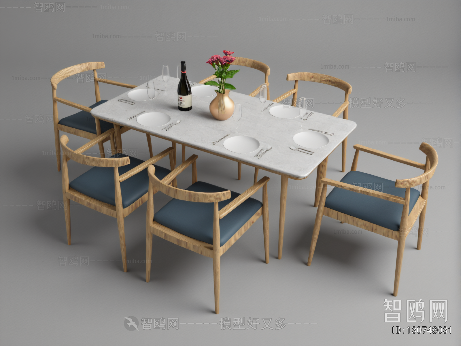 Nordic Style Dining Table And Chairs
