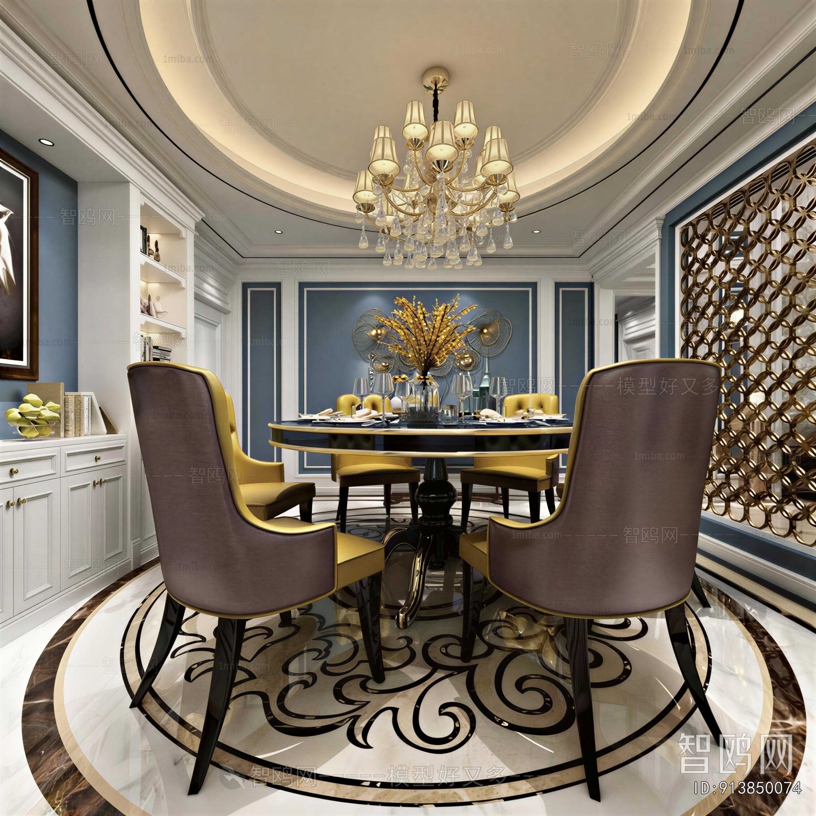 New Classical Style Dining Room