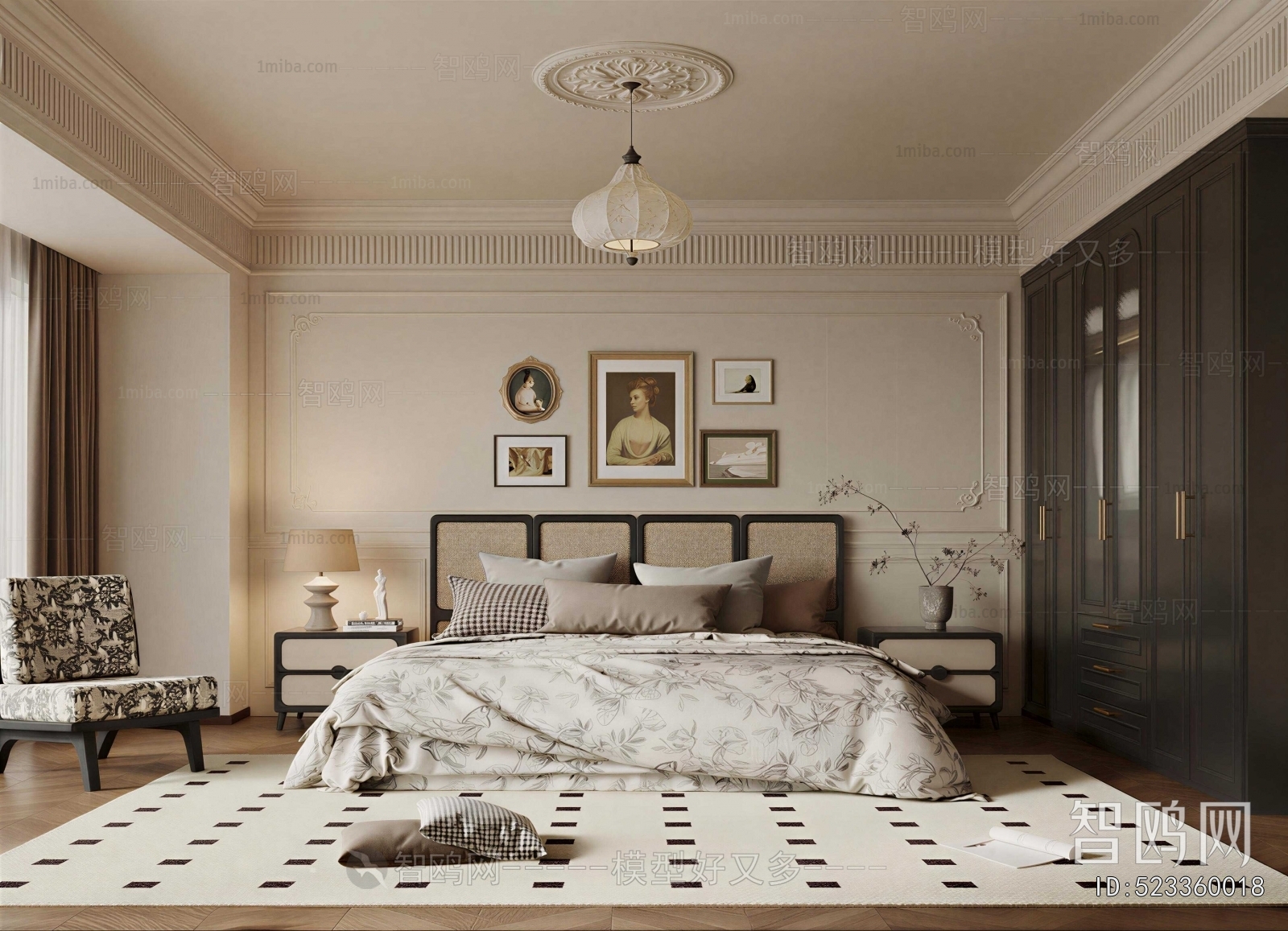 French Style Bedroom