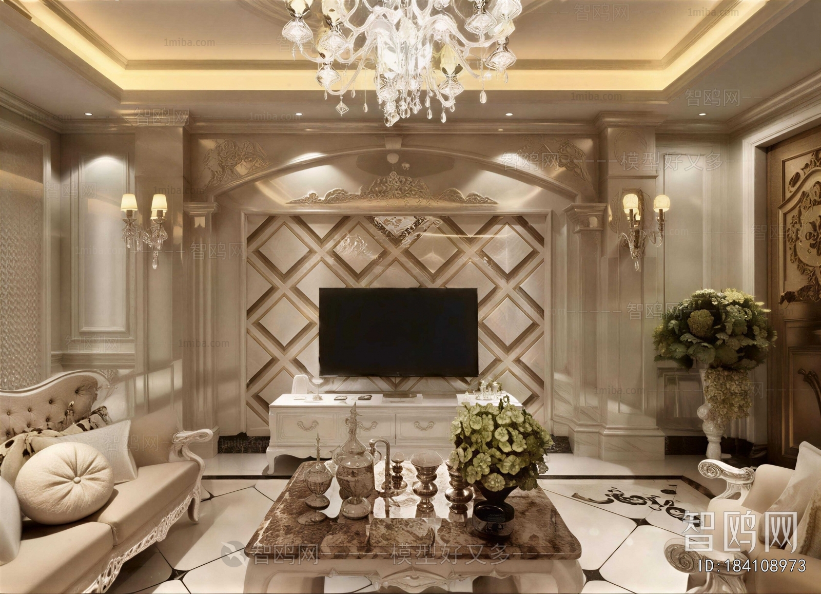 European Style A Living Room