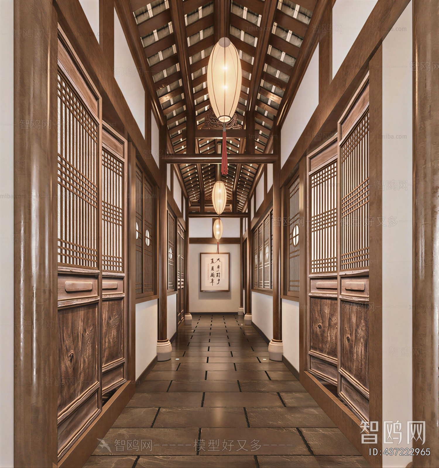 New Chinese Style Corridor