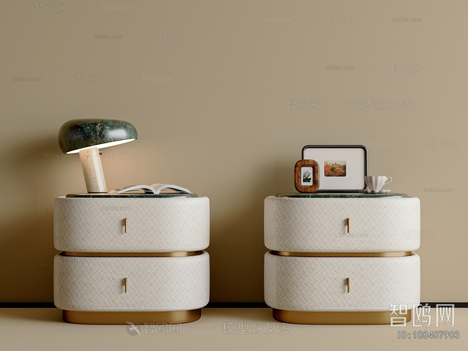 Modern Bedside Cupboard