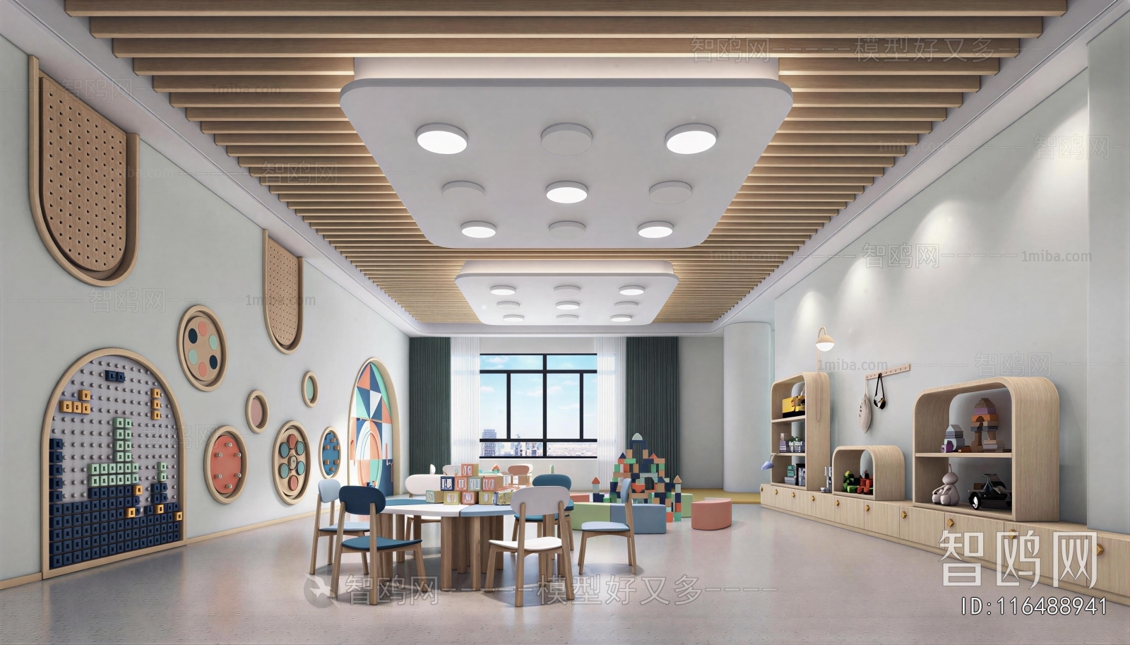 Modern Children's Playroom
