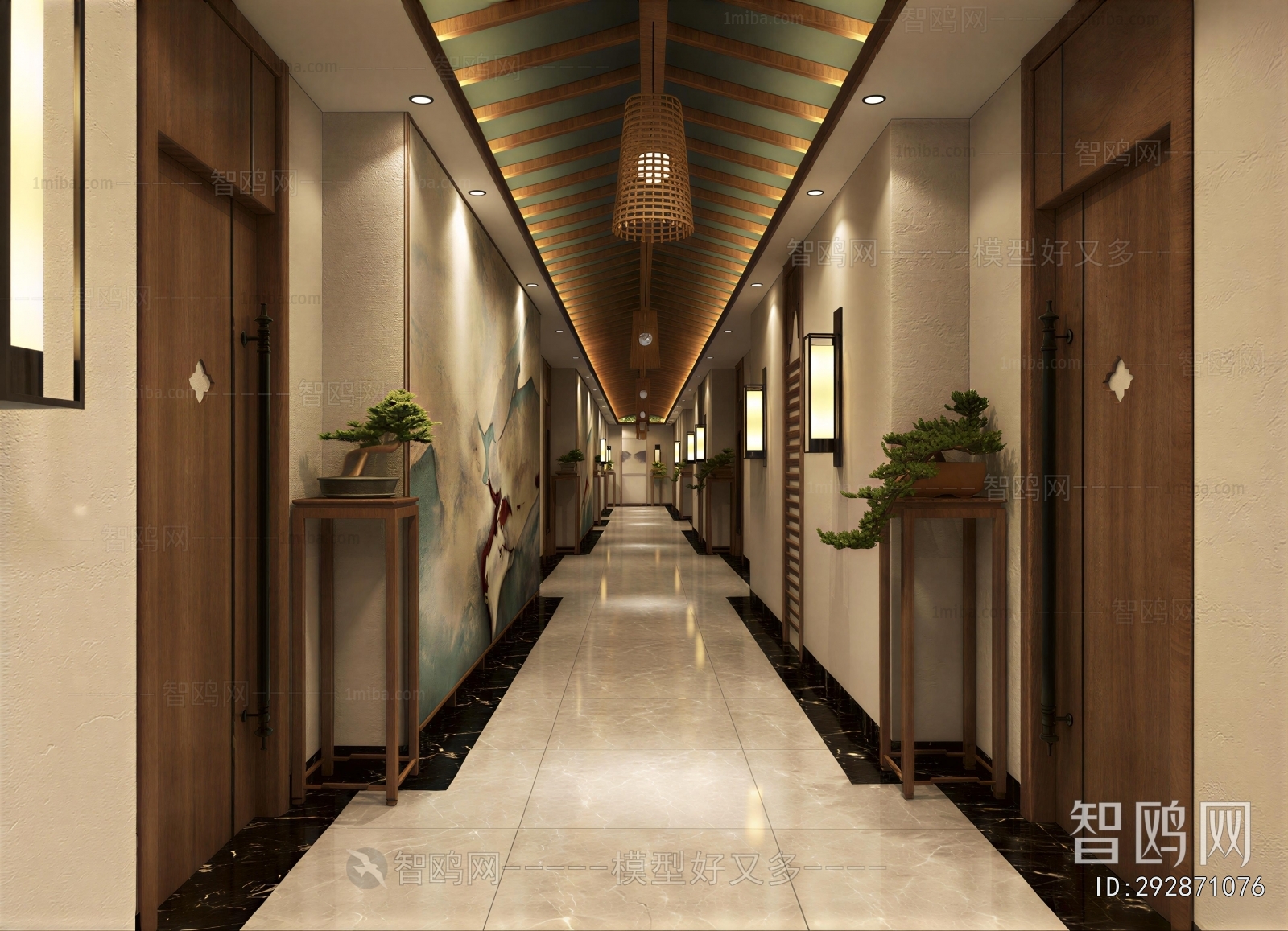 New Chinese Style Corridor