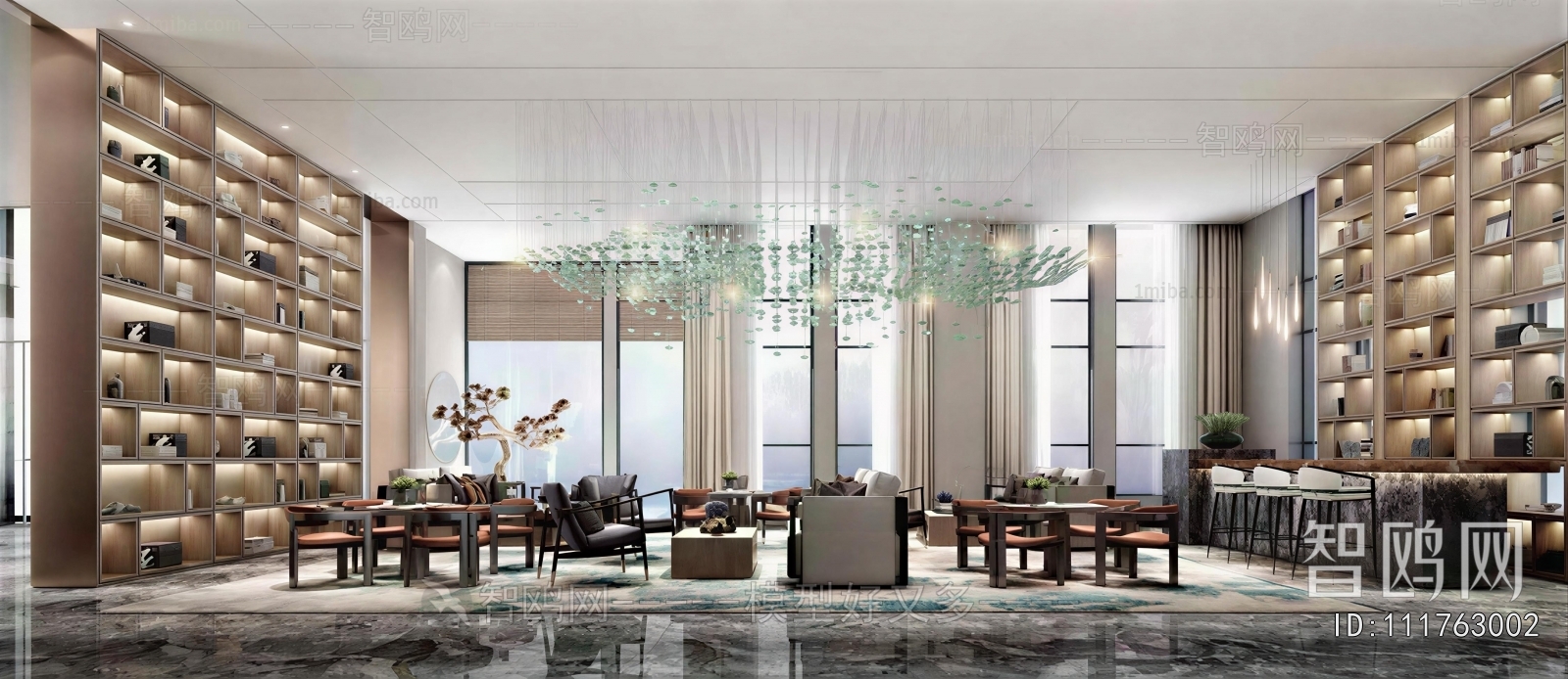 New Chinese Style Negotiation Area