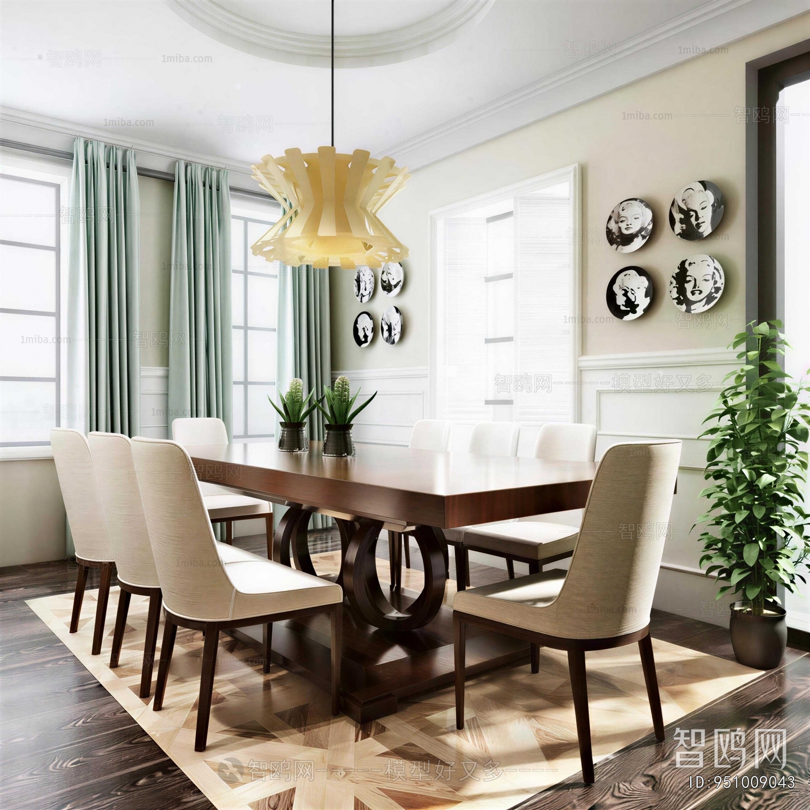 American Style Dining Room