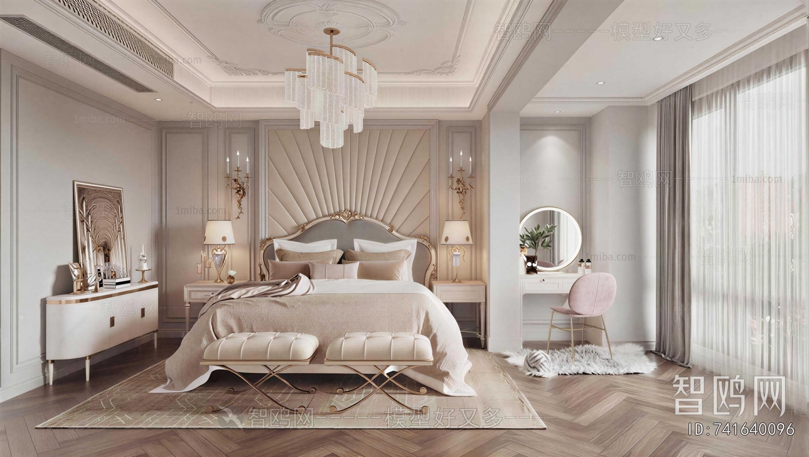 French Style Bedroom