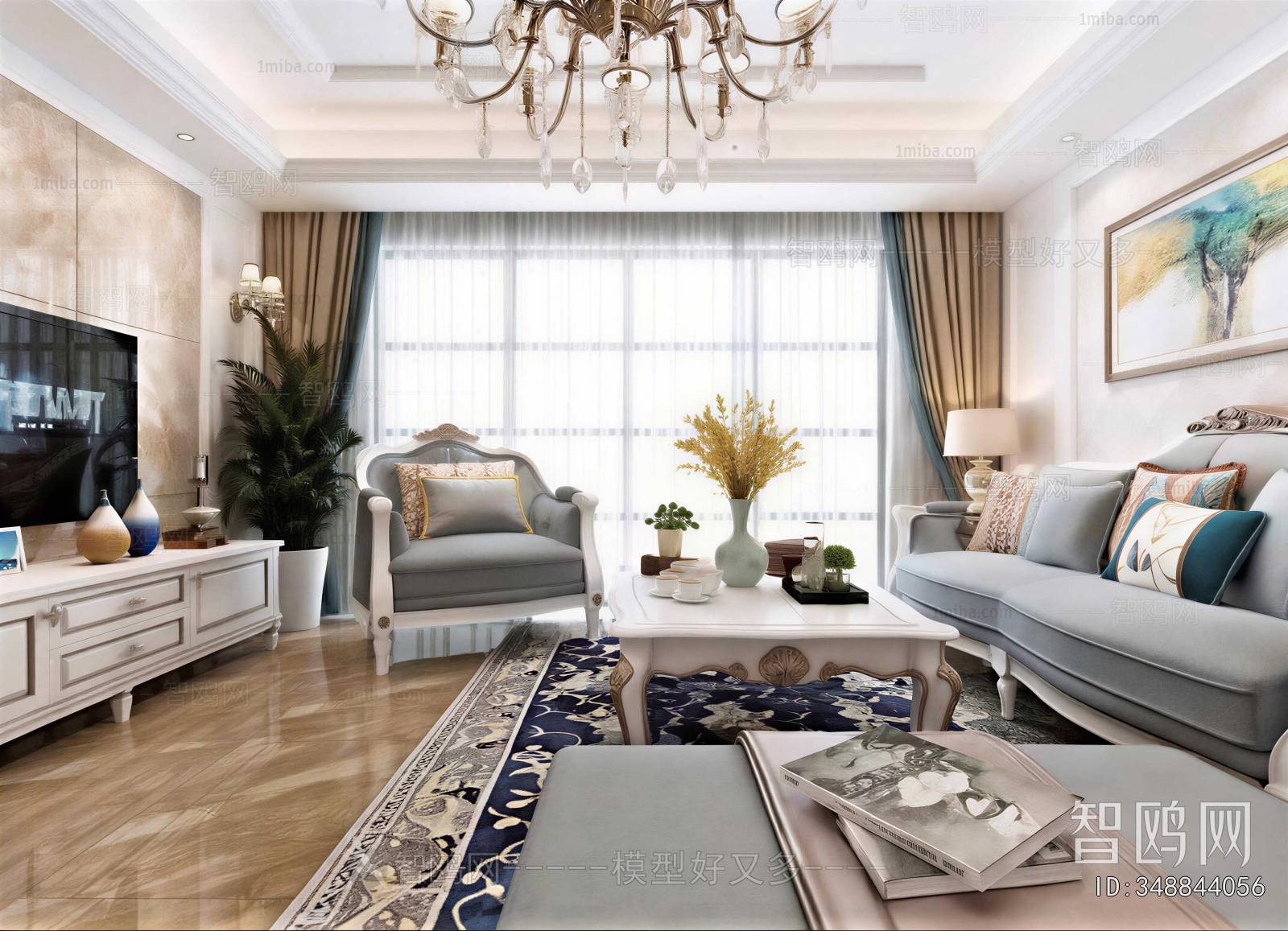 European Style A Living Room