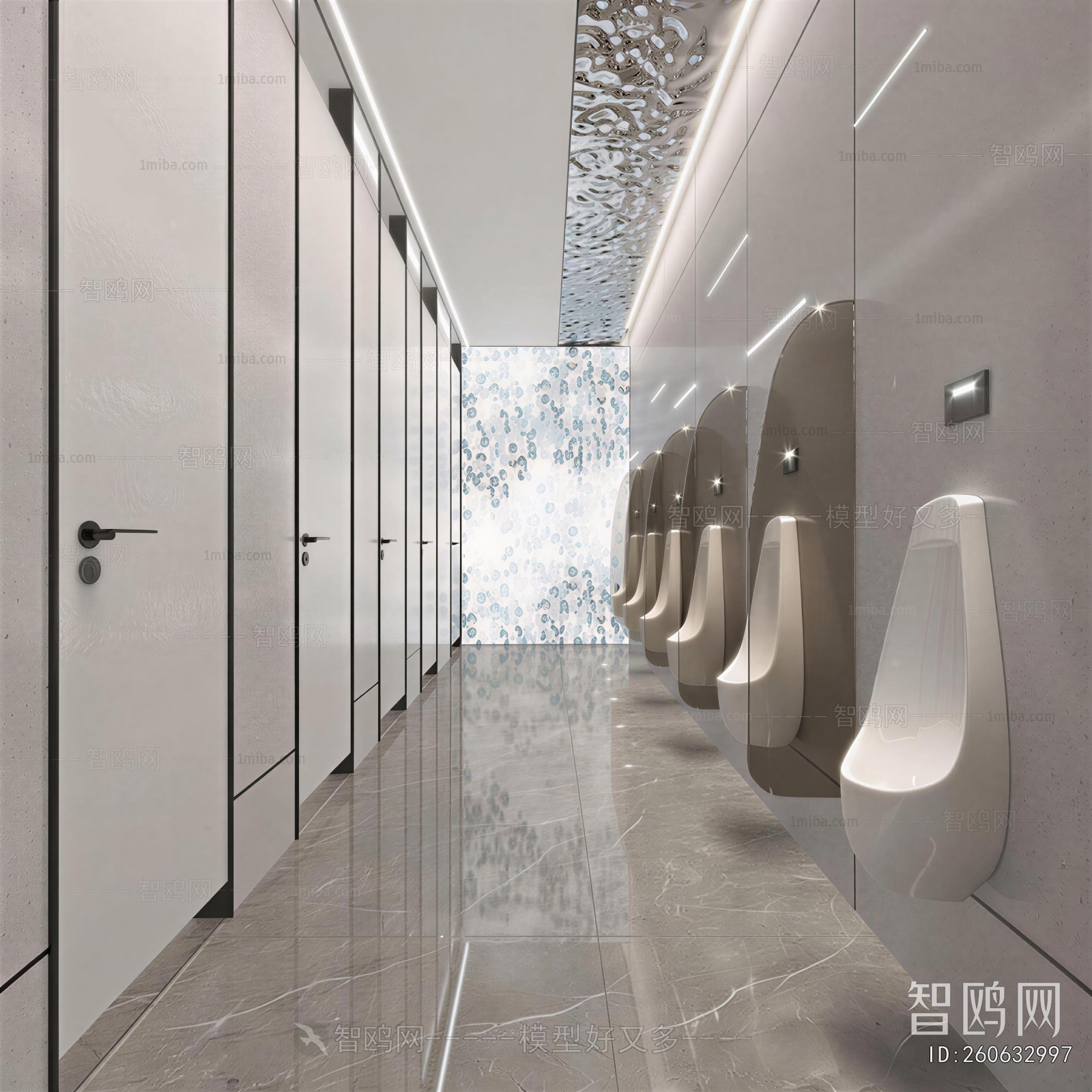 Modern Public Toilet