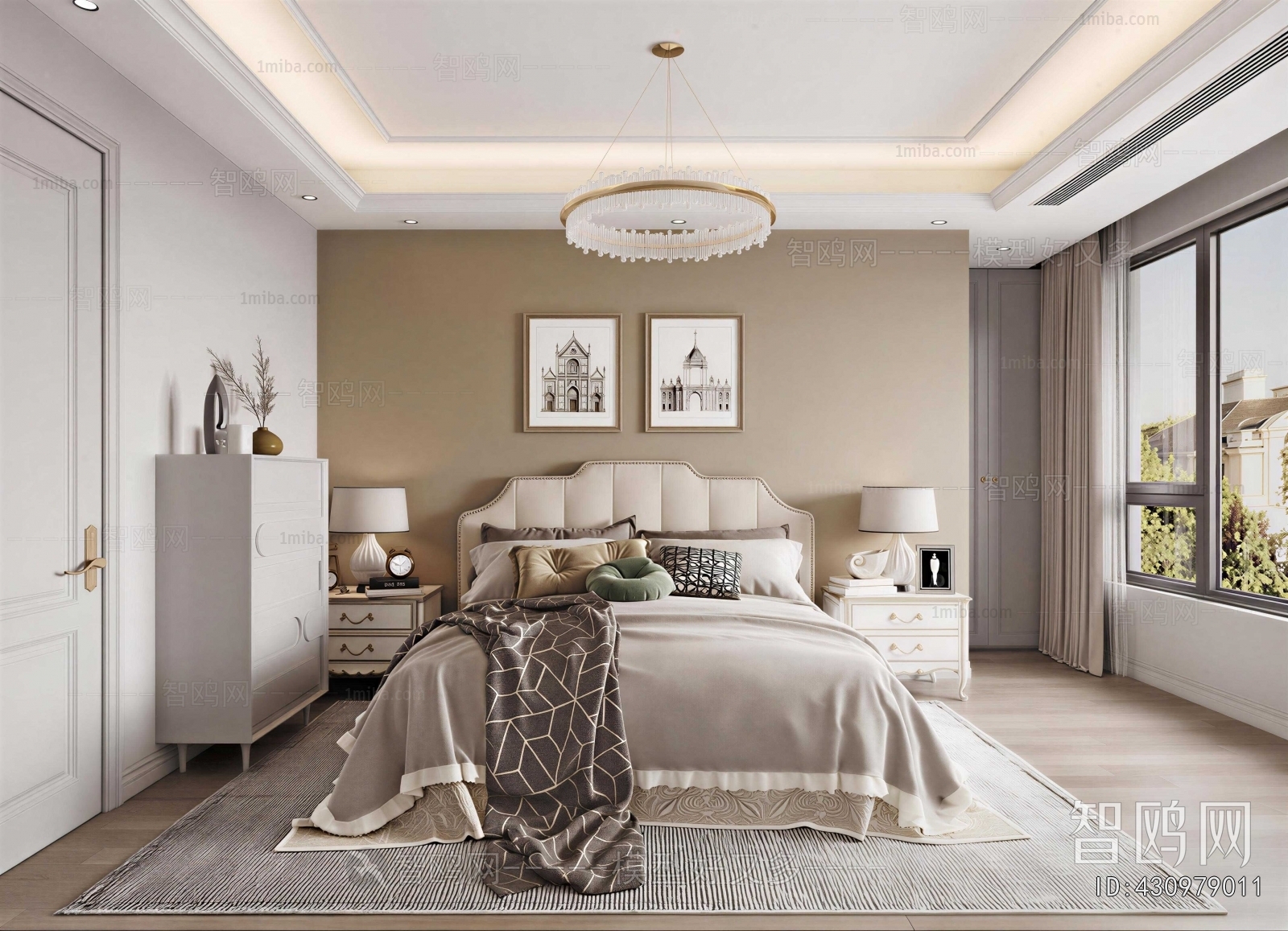 American Style Bedroom