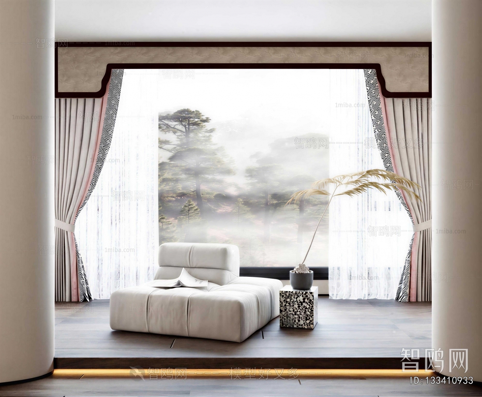 New Chinese Style The Curtain