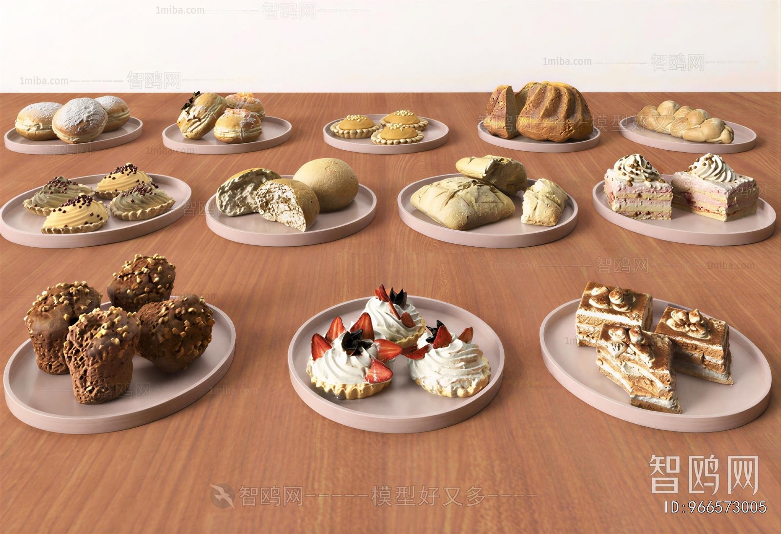 Modern Bread Cake