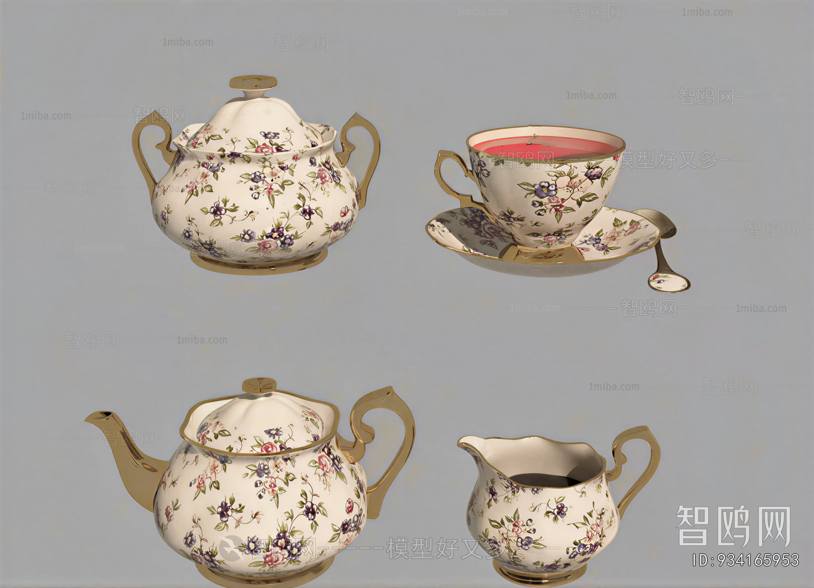 European Style Tea Set