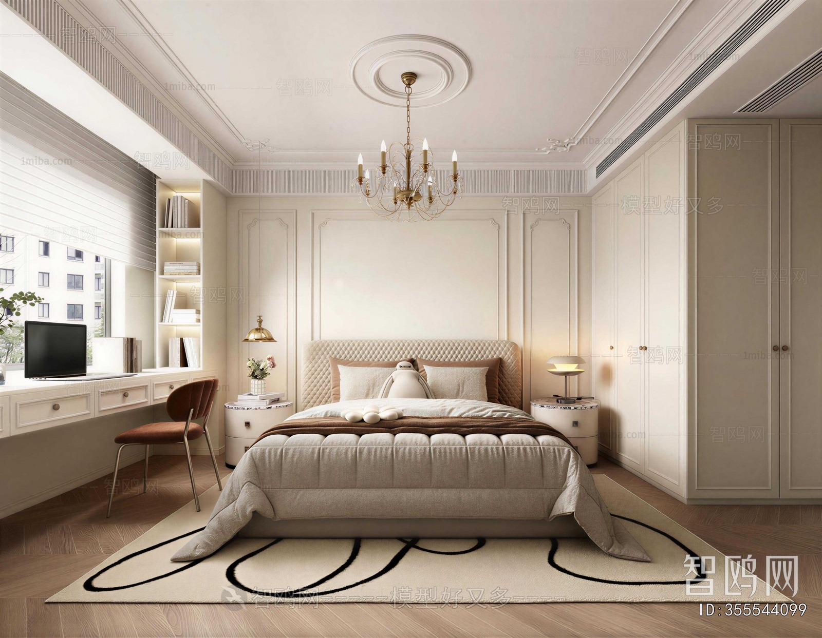 French Style Bedroom