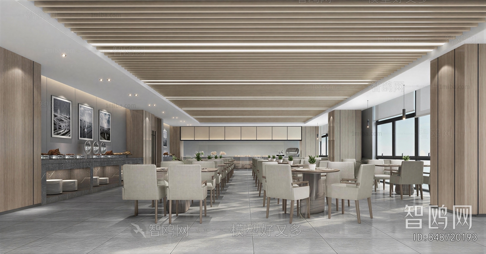Modern Office Canteen