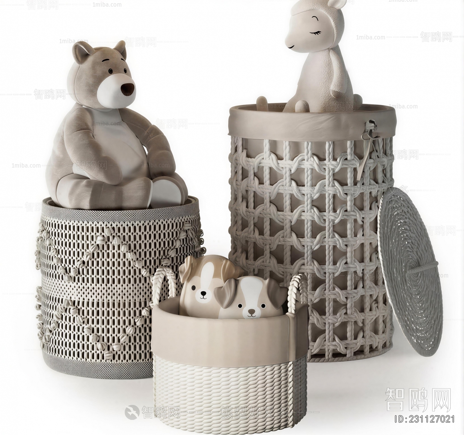 Modern Storage Basket