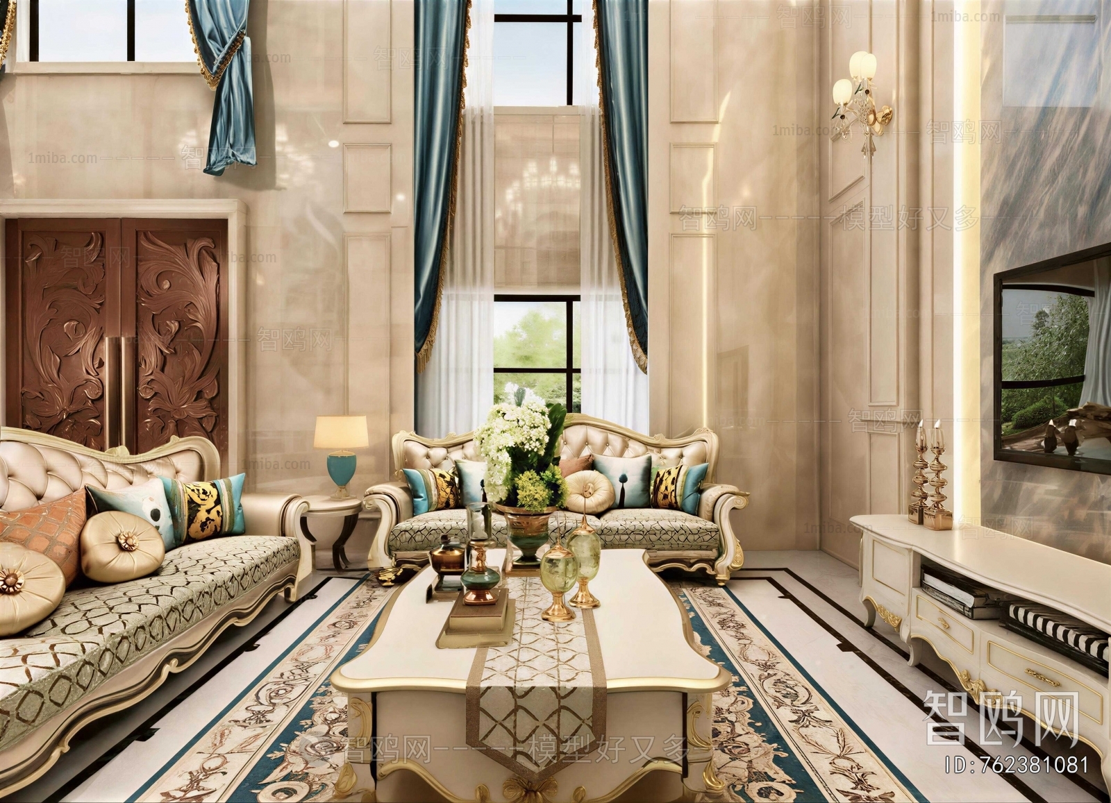 European Style A Living Room