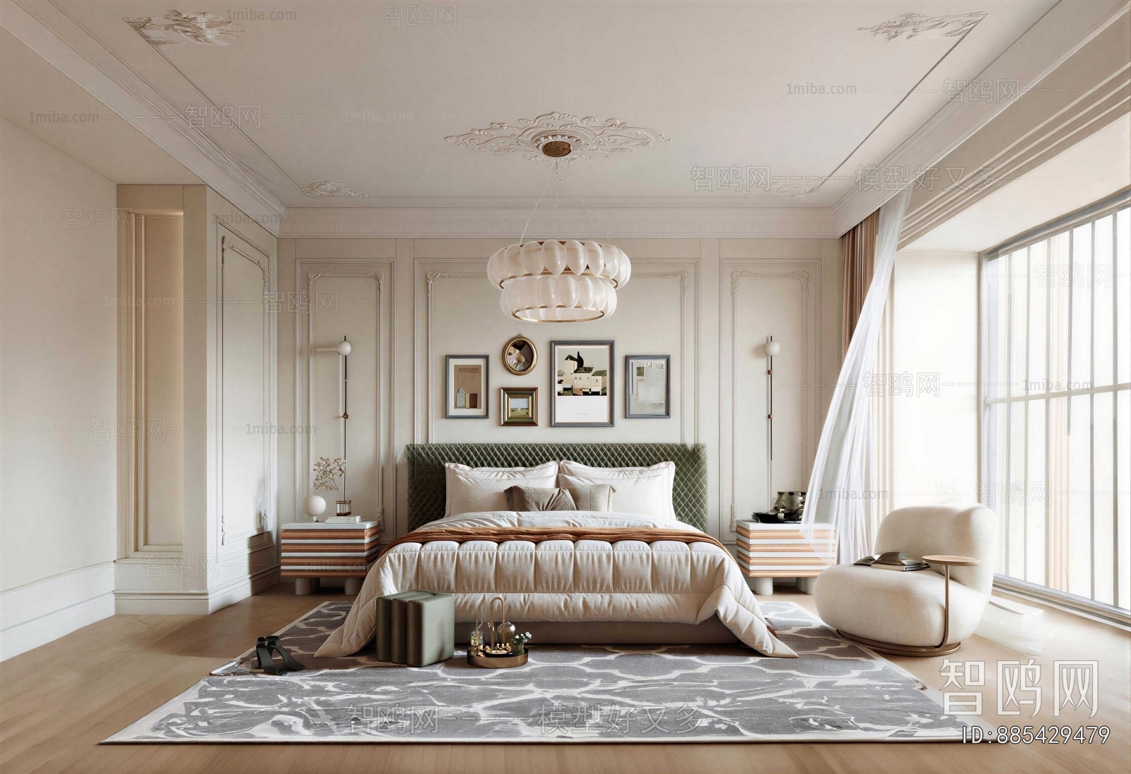 French Style Bedroom