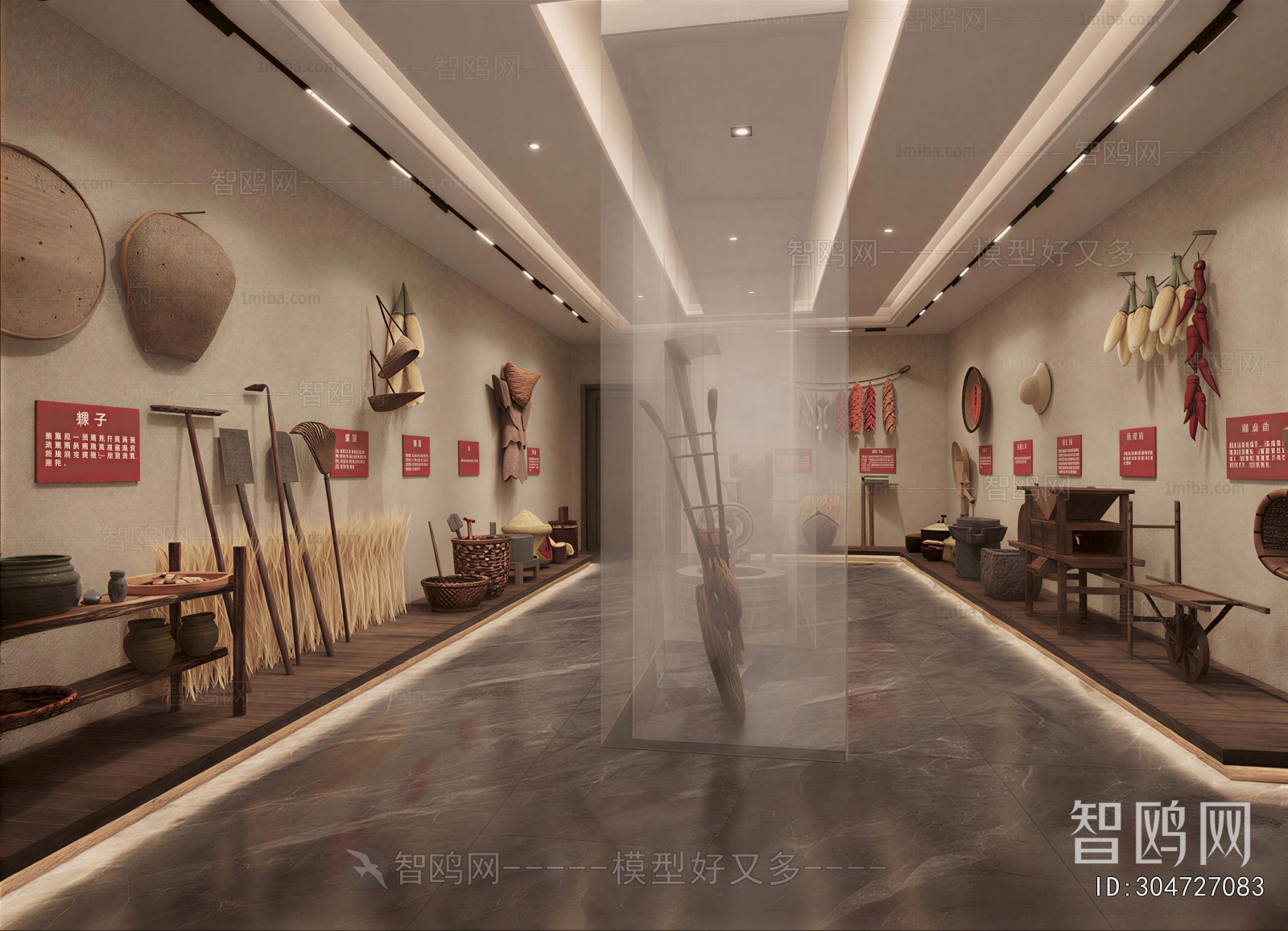 New Chinese Style Exhibition Hall