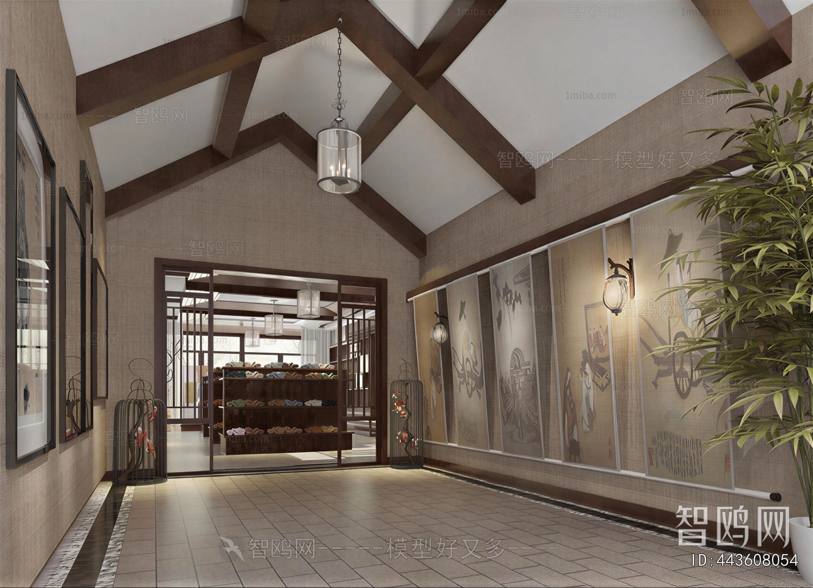 New Chinese Style Teahouse Tea House