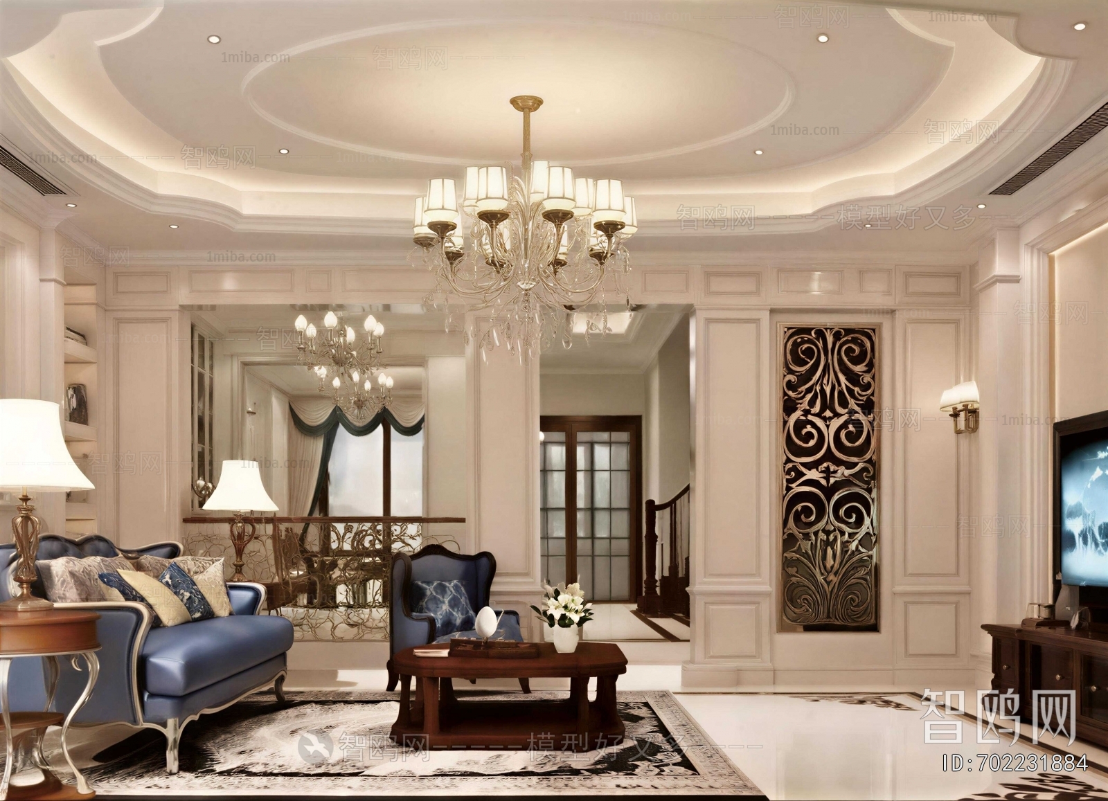 European Style A Living Room