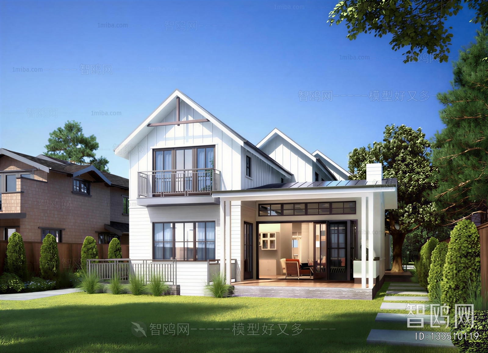 American Style Detached Villa