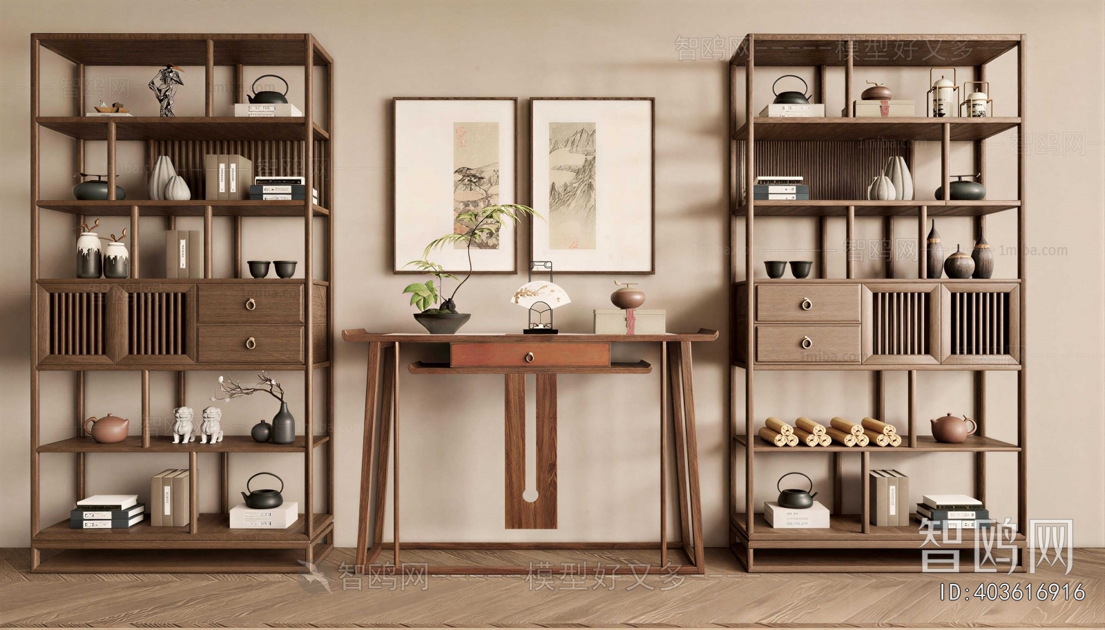 New Chinese Style Antique Rack