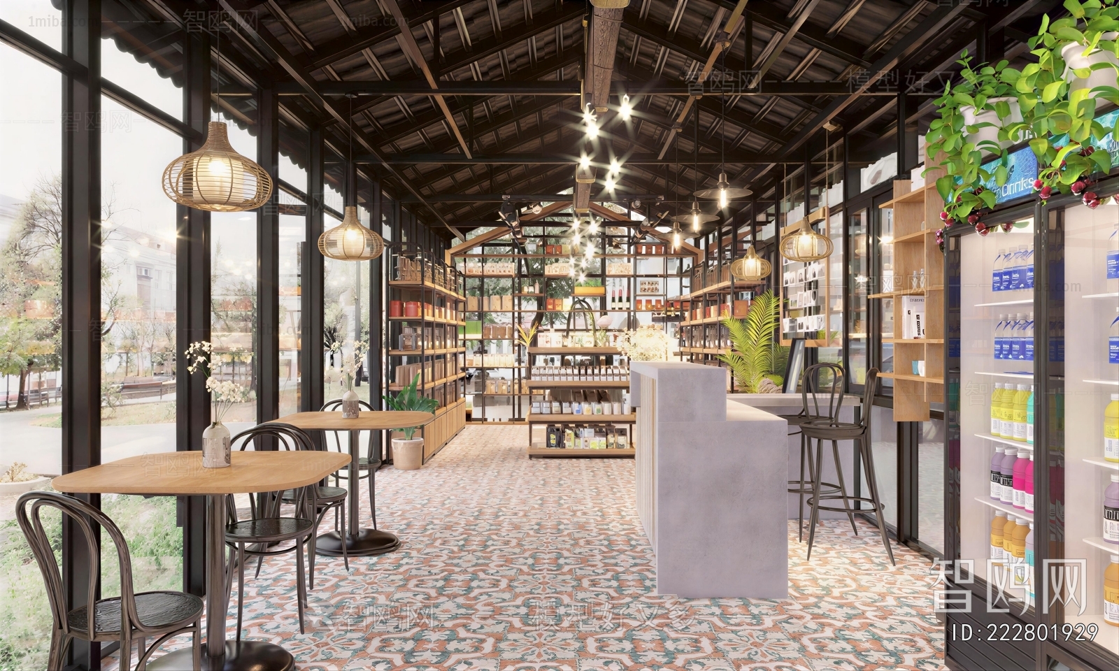 Industrial Style Cafe