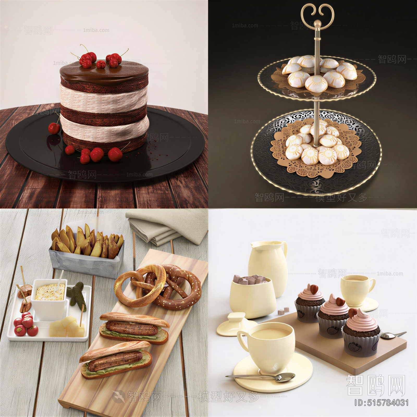 Modern Bread Cake