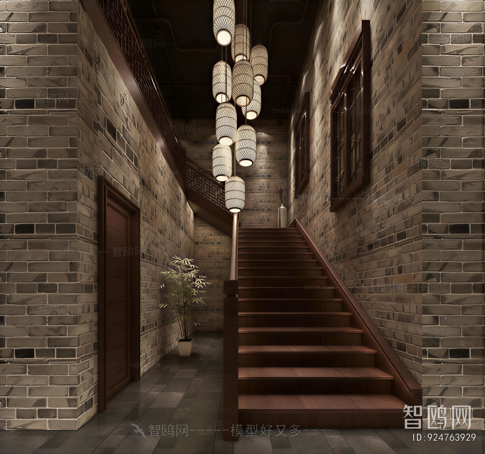 New Chinese Style Corridor