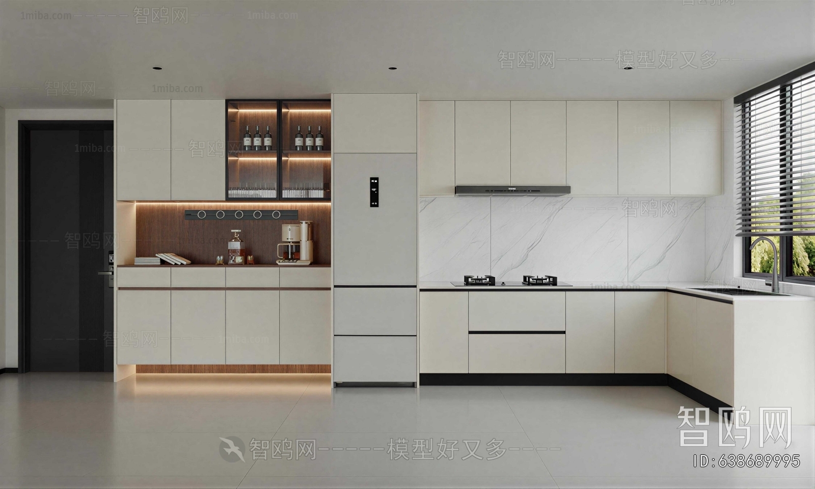 Modern The Kitchen